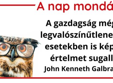 (HU) A nap mondása