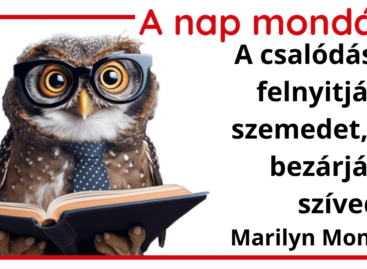 (HU) A nap mondása