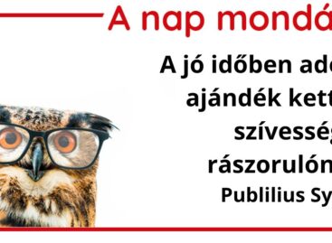 A nap mondása