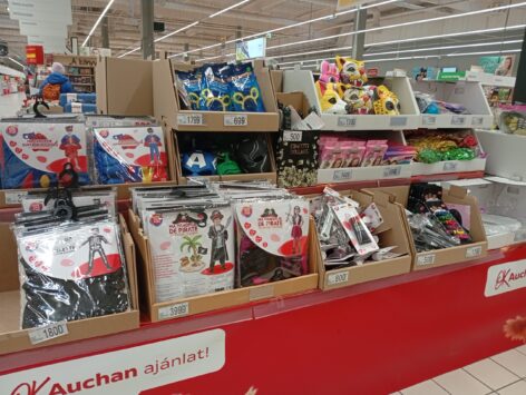 Farsangi őrület az Auchannál