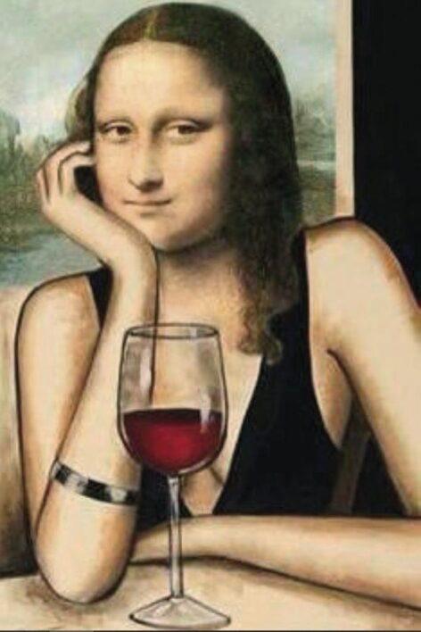 This is how we drink wine!