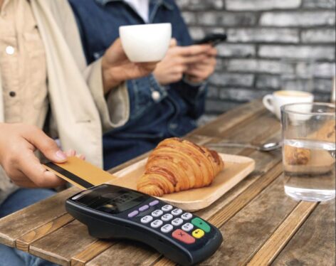 Tipping with a bank card