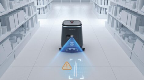 PUDU CC1 Pro AI-based autonomous cleaning robot