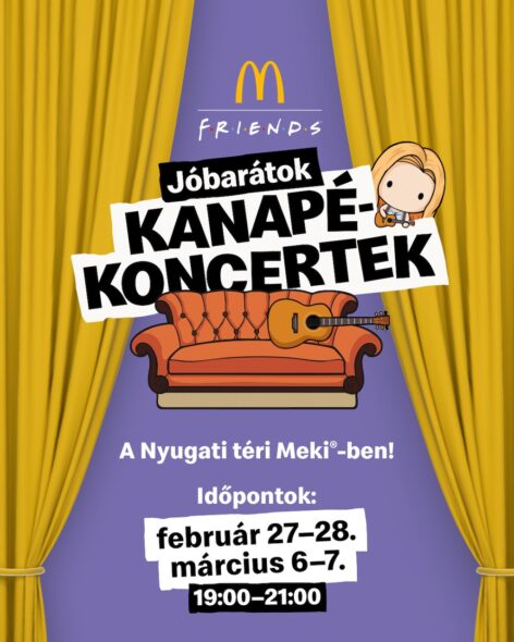 Friends strengthens its presence in Meki with acoustic sofa concerts and the long-awaited Friends mugs