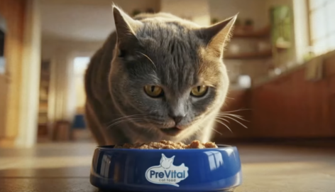 Váratlan szerepcsere – a PreVital legújabb image kampányában a cicák mennek dolgozni a gazdik helyett