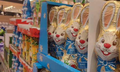 Chocolate rabbits might be smaller now, but they are yummy