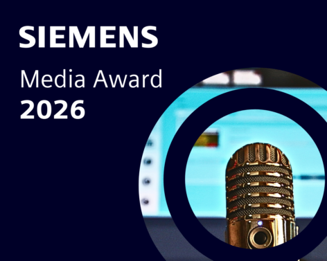 Applications are now open for the 2026 Siemens Media Award