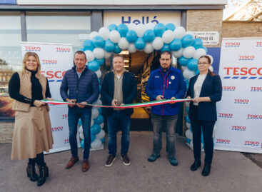 Újabb üzlet nyitásával zárja a Tesco a pénzügyi évet
