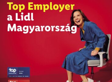 Egy karrier, amely igazán megéri – A Lidl Magyarország idén is elnyerte a Top Employer díjat