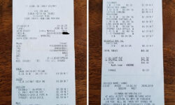 Kétoldalas blokk az élelmiszerüzletben – A nap képe