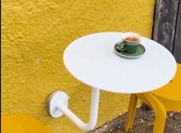 (HU) Pop-up teraszasztal – A nap videója