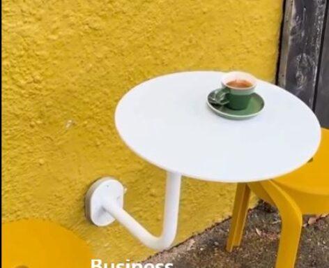 Pop-up teraszasztal – A nap videója