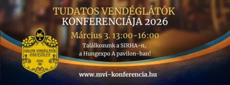 Tudatos Vendéglátók Konferenciája 2026