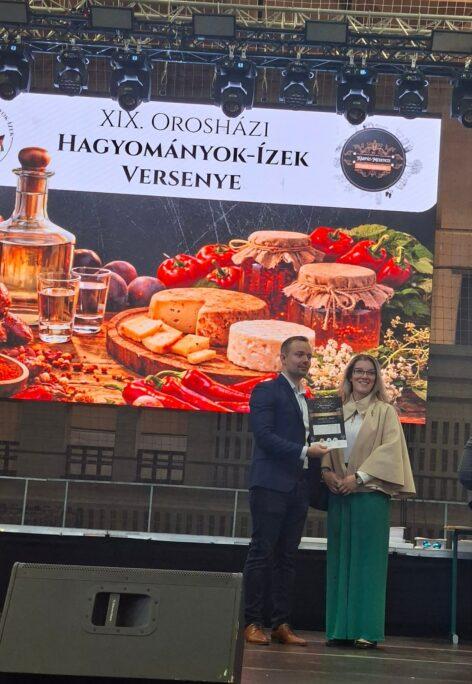 Nemzetközi versenyt nyertek a Dunszt termékek