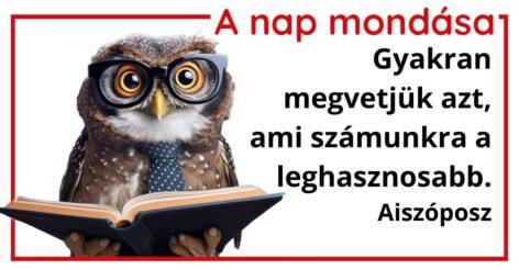(HU) A nap mondása