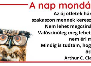 (HU) A nap mondása