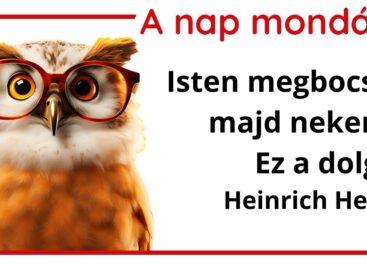 (HU) A nap mondása