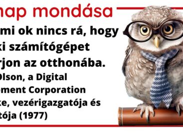 (HU) A nap mondása