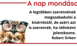 (HU) A nap mondása