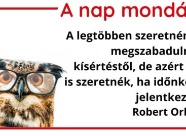 (HU) A nap mondása
