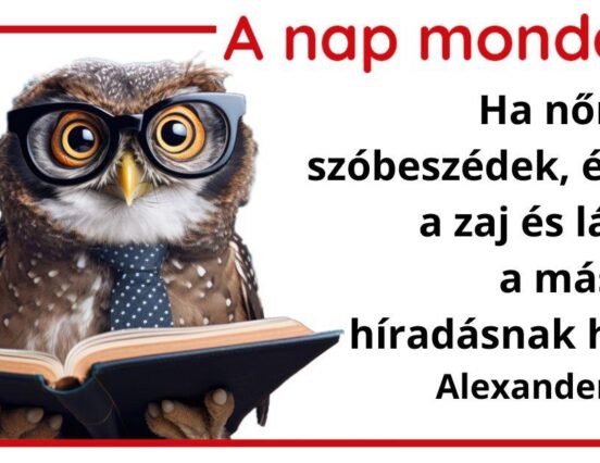 A nap mondása