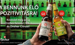 Dreher is expanding its portfolio with two new variants: Dreher Session IPA and Dreher Citrus are arriving
