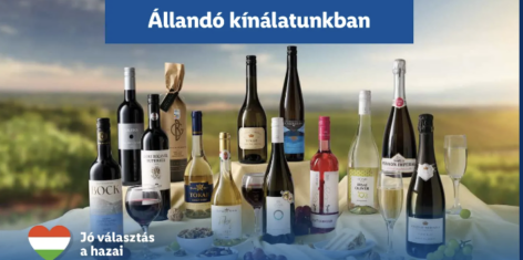 Lidl Hungary achieved outstanding successes in supporting the domestic wine sector in 2025 as well