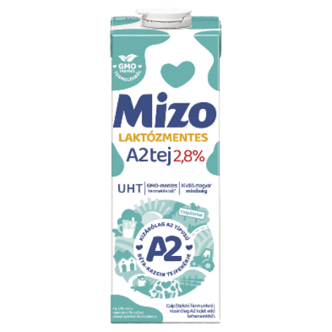 Új A2 tej a Mizo UHT tejportfólióban!