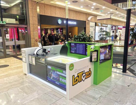 Szerencsejáték Zrt. strengthens with modern lottery kiosk islands in 2026