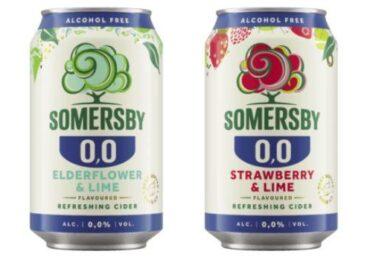 Már dobozos kiszerelésben is elérhetők a Somersby 0,0%-os kedvencek