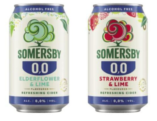 Már dobozos kiszerelésben is elérhetők a Somersby 0,0%-os kedvencek