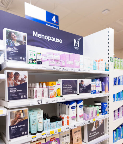 Tesco and GenM expand permanent MTick menopause bays