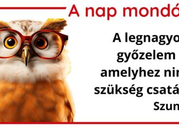 (HU) A nap mondása