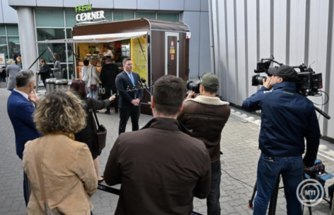 Új Fresh Corner kioszkot nyitott a Mol a Liszt Ferenc Repülőtéren