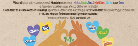 The sweetest duo: buying the popular snacks now earns you 1+1% support courtesy of Tesco and Mondelez