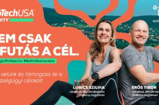 Ultrarunner Szilvia Lubics helps with Ultrabalaton