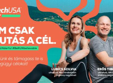 Ultrarunner Szilvia Lubics helps with Ultrabalaton