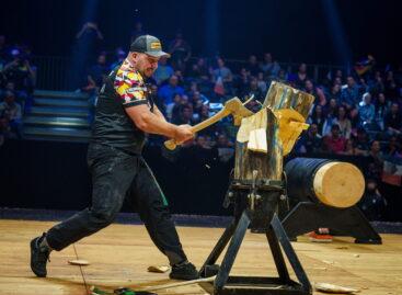 There is a sport in which lumberjacks compete in strength